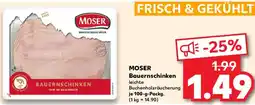 Kaufland MOSER Bauernschinken Angebot