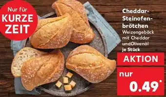 Kaufland Cheddar Steinofenbrötchen Angebot
