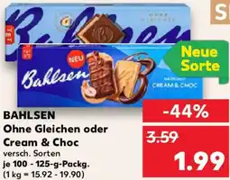 Kaufland BAHLSEN Ohne Gleichen oder Cream & Choc Angebot