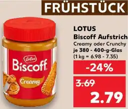 Kaufland LOTUS Biscoff Aufstrich Angebot