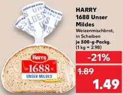 Kaufland HARRY 1688 Unser Mildes Angebot