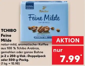 Kaufland TCHIBO Feine Milde Angebot