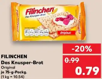 Kaufland FILINCHEN Das Knusper-Brot Angebot