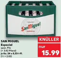 Kaufland SAN MIGUEL Especial Angebot