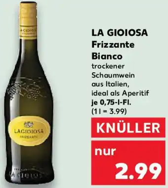 Kaufland LA GIOIOSA Frizzante Bianco Angebot