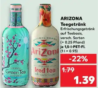 Kaufland ARIZONA Teegetränk Angebot