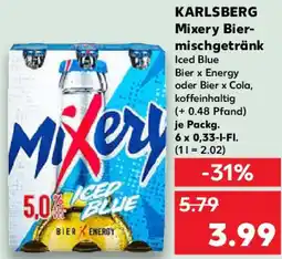 Kaufland KARLSBERG Mixery Biermischgetränk Angebot