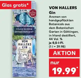 Kaufland VON HALLERS Gin Angebot
