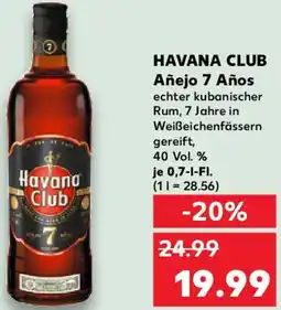 Kaufland HAVANA CLUB Añejo 7 Años Angebot