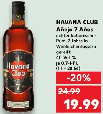Kaufland HAVANA CLUB Añejo 7 Años Angebot