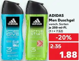 Kaufland ADIDAS Men Duschgel Angebot