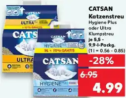 Kaufland CATSAN Katzenstreu Angebot