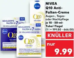 Kaufland NIVEA Q10 Anti Falten-Creme Angebot