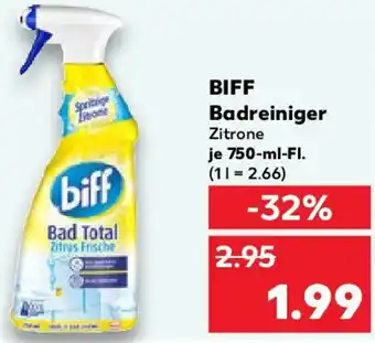 Kaufland BIFF Badreiniger Angebot