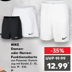 Kaufland NIKE Damen oder Herren Funktionsshorts Angebot