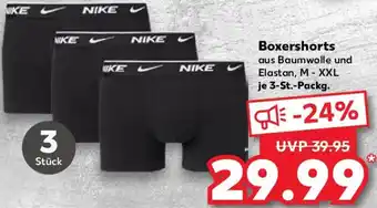 Kaufland NIKE Boxershorts Angebot