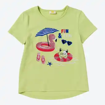 NKD Kinder-Mädchen-T-Shirt mit Frontaufdruck Angebot