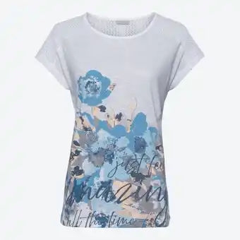 NKD Damen-T-Shirt mit Spitzeneinsatz Angebot