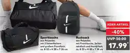Kaufland NIKE Sporttasche oder Rucksack Angebot
