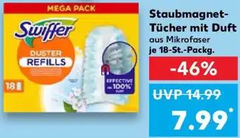 Kaufland Swiffer Staubmagnet Tücher mit Duft Angebot