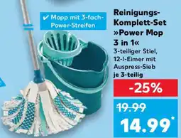 Kaufland LEIFHEIT Reinigungs Komplett-Set Power Mop 3in1 Angebot