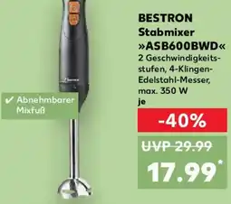 Kaufland BESTRON Stabmixer ASB600BWD Angebot