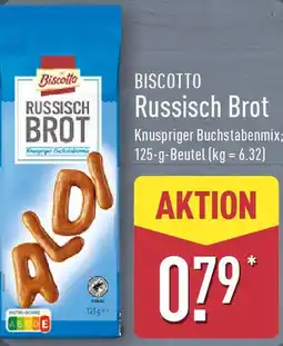 Aldi Nord BISCOTTO Russisch Brot Angebot