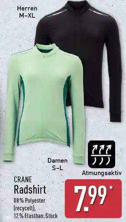 Aldi Nord CRANE Radshirt Angebot