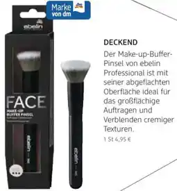 dm drogerie Ebelin Make-up Buffer Pinsel Angebot