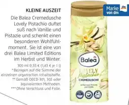 dm drogerie Balea Cremedusche Angebot