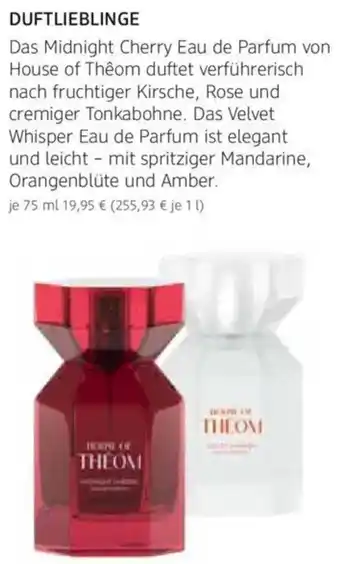 dm drogerie House of Thêom Midnight Cherry Eau de Parfum Angebot