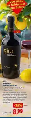 Lidl Fantini Giro Primitivo Puglia IGP Angebot