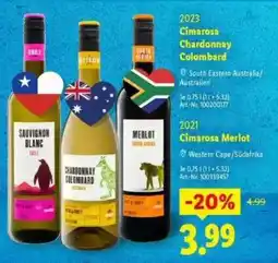 Lidl Cimarosa Merlot Angebot