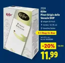 Lidl Käfer Pinot Grigio delle Venezie DOP Angebot