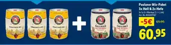 Lidl Paulaner Mix-Paket 3x Hell & 2x Hefe Angebot