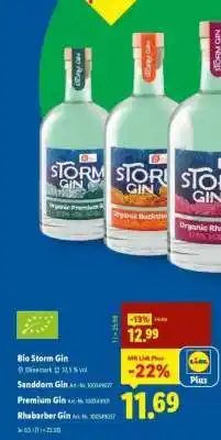 Lidl Bio Storm Gin Angebot
