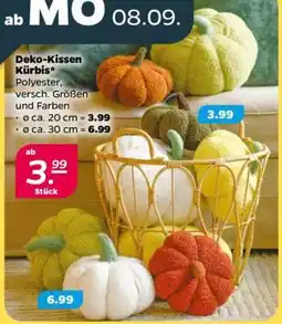 NETTO Deko-Kissen Kürbis Angebot