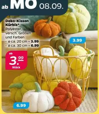 NETTO Deko-Kissen Kürbis Angebot