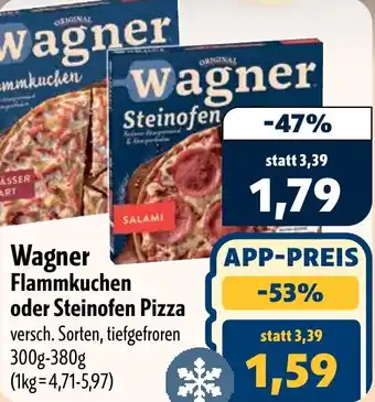 Aktiv Irma Wagner Flammkuchen oder Steinofen Pizza Angebot