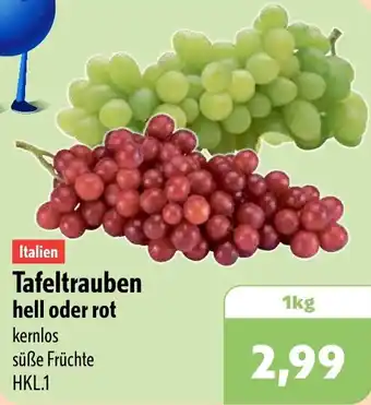 Aktiv Irma Tafeltrauben hell oder rot Angebot