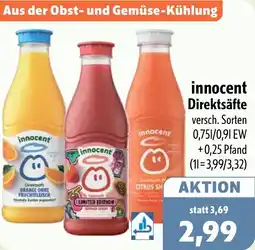 Aktiv Irma innocent Direktsäfte Angebot