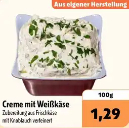Aktiv Irma Creme mit Weiẞkäse Angebot