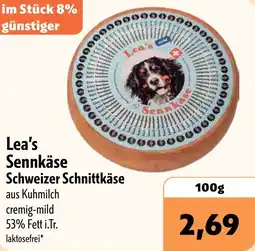 Aktiv Irma Lea's Sennkäse Schweizer Schnittkäse Angebot