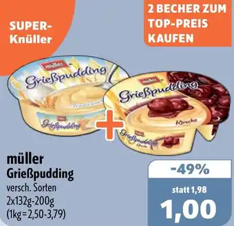 Aktiv Irma müller Grieẞpudding Angebot