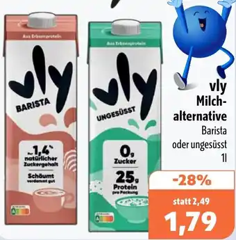 Aktiv Irma vly Milch- alternative Angebot