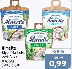 Aktiv Irma Almette Alpenfrischkäse Angebot