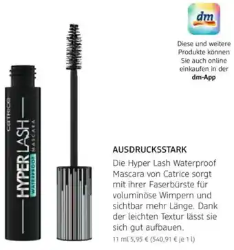 dm drogerie Catrice Hyper Lash Waterproof Mascara Angebot
