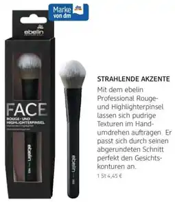 dm drogerie Ebelin Rouge und Highlighterpinsel Angebot