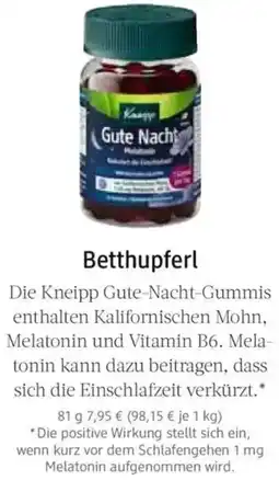 dm drogerie Kneipp Gute Nacht Gummis Angebot