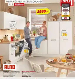 Höffner Alno einbauküche Angebot